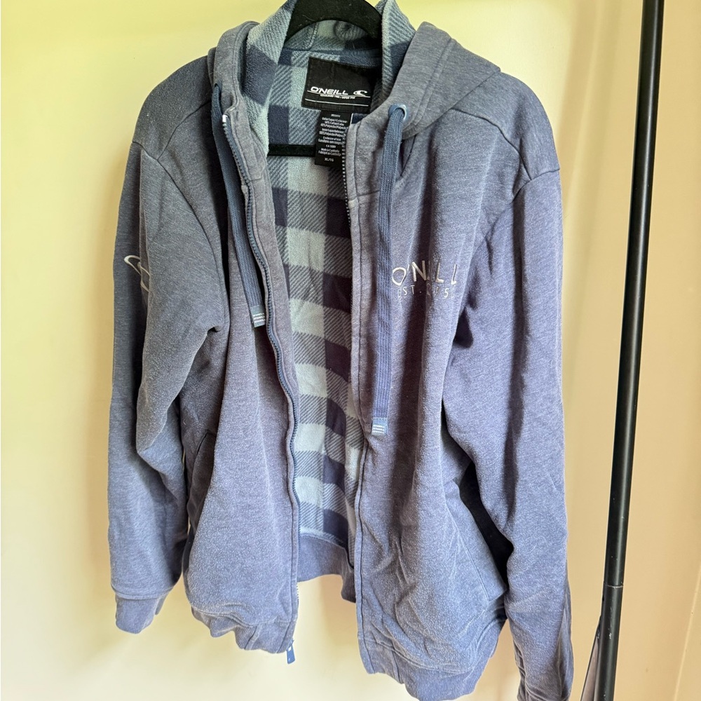 O'Neill Purple Plaid Jacket